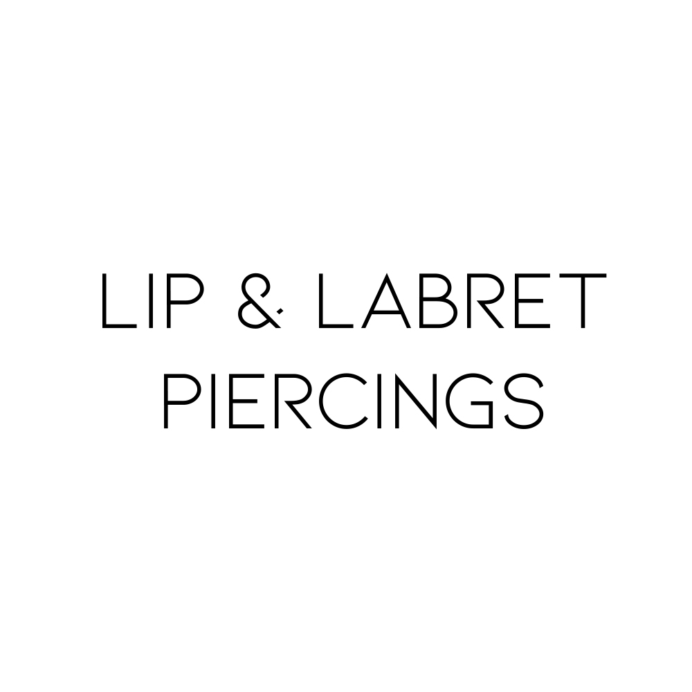 Lip & Labret Piercings