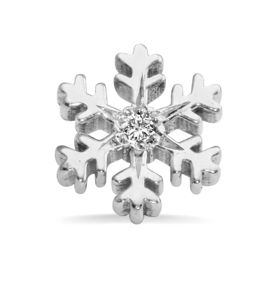 14k Wet Snowflake