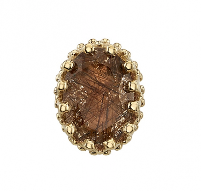 OVAL CROWN-TOPAZ