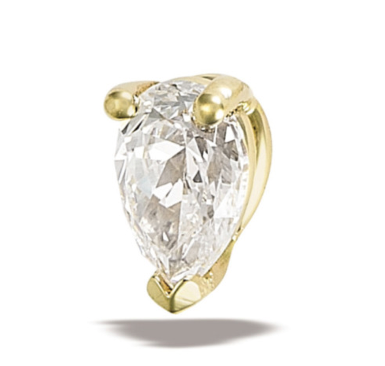 PRONG SET PEAR